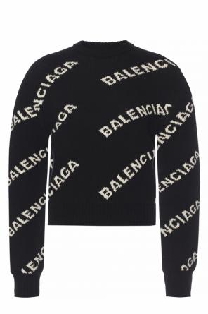 Sweter z wzorem z logo, zdjęcie 1 Sweter z wzorem z logo od Balenciaga